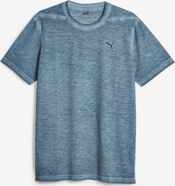 T-Shirt fonctionnel PUMA en bleu : devant