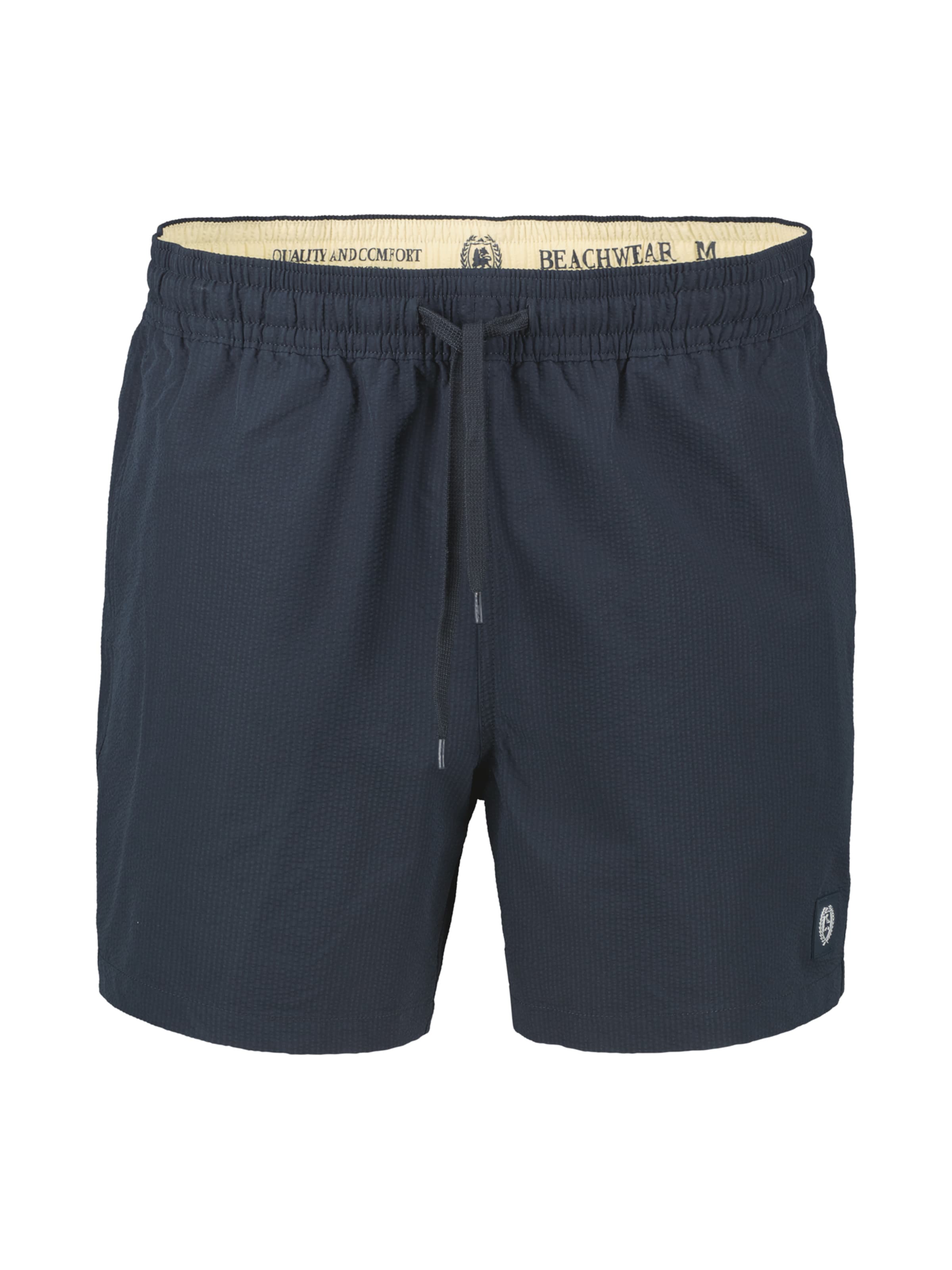 LERROS Sportive Schwimmshorts für Herren mit Tunnelzugbund in Blau: Vorderseite