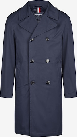 HECHTER PARIS Between-Seasons Coat in Blue: front