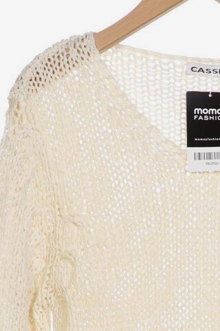 Cassis Pullover M in Weiß
