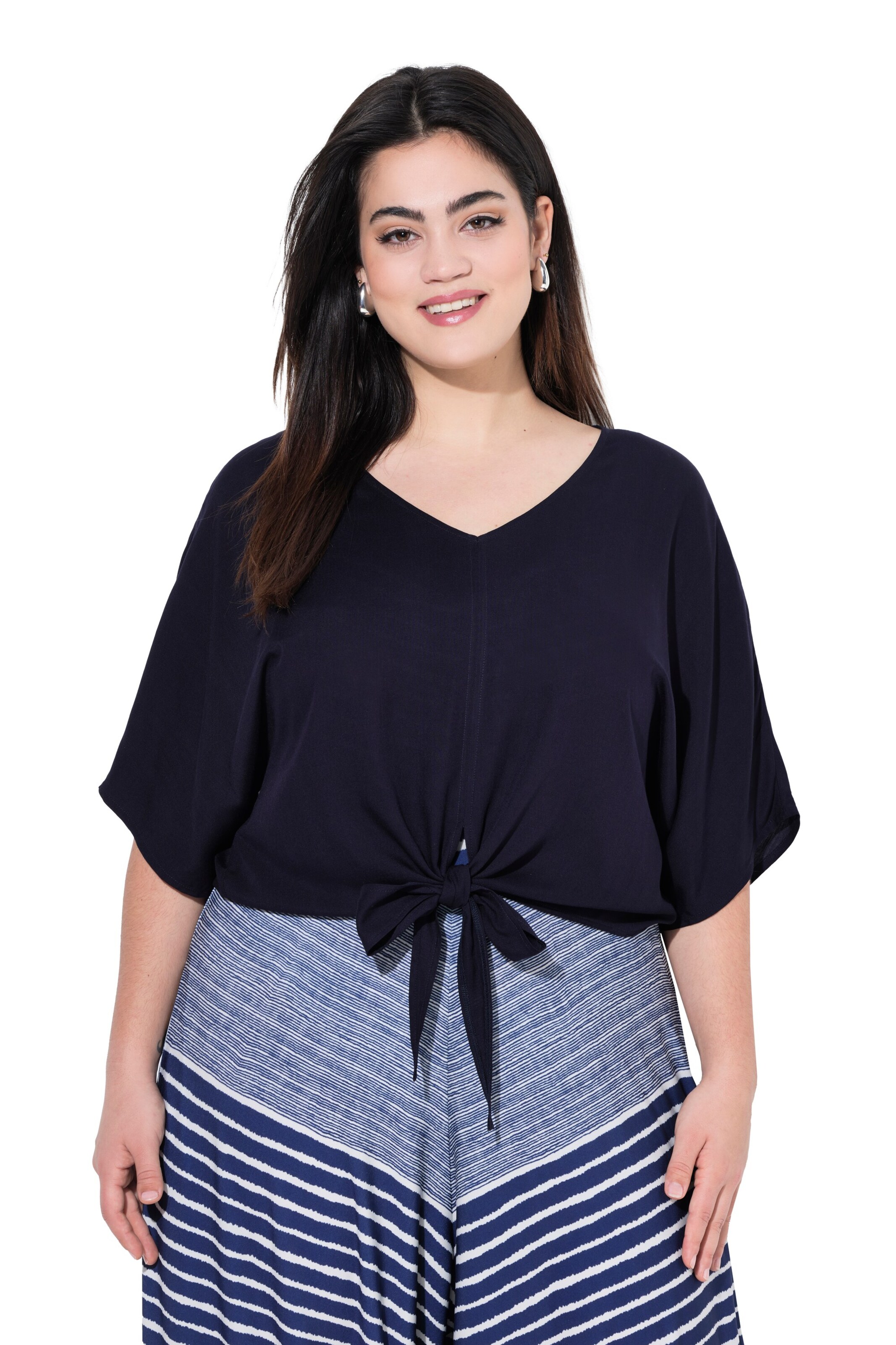 Angel of Style Bluse in Blau: Vorderseite