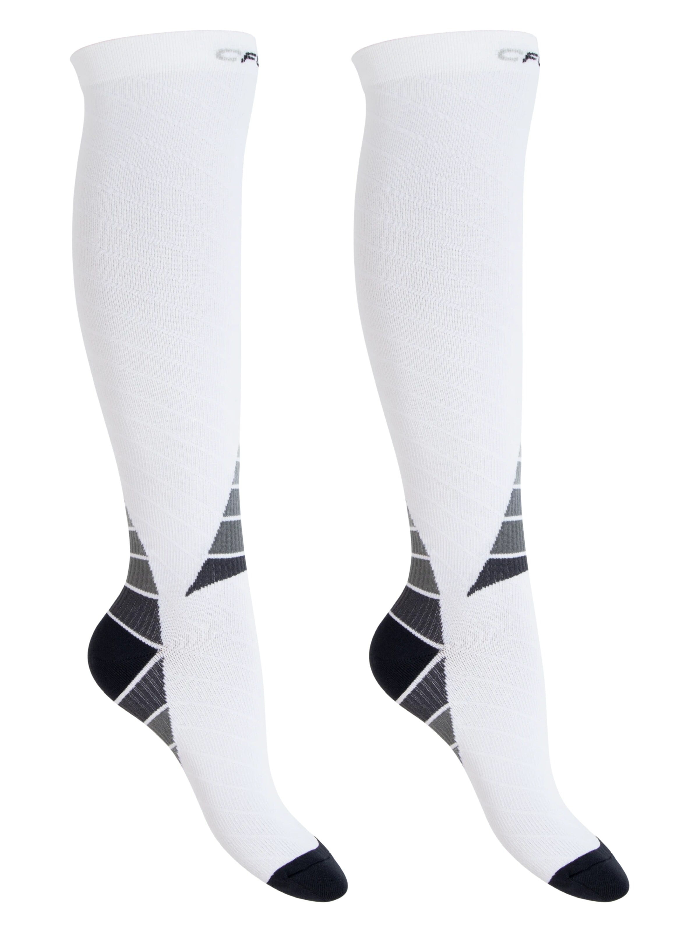 cflex Athletic Socks 'Performance' in White: front