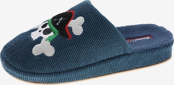 Beppi Slipper in Green: front
