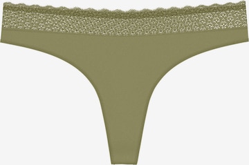 TRIUMPH String ' Red Label Feel of Modal ' in Groen: voorkant