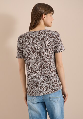 CECIL T-Shirt in Braun