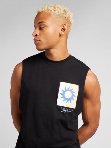 JACK & JONES Majica 'JORMARBELLA' | črna barva