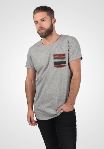 BLEND T-Shirt 'ELANDRO' in Grau: predná strana
