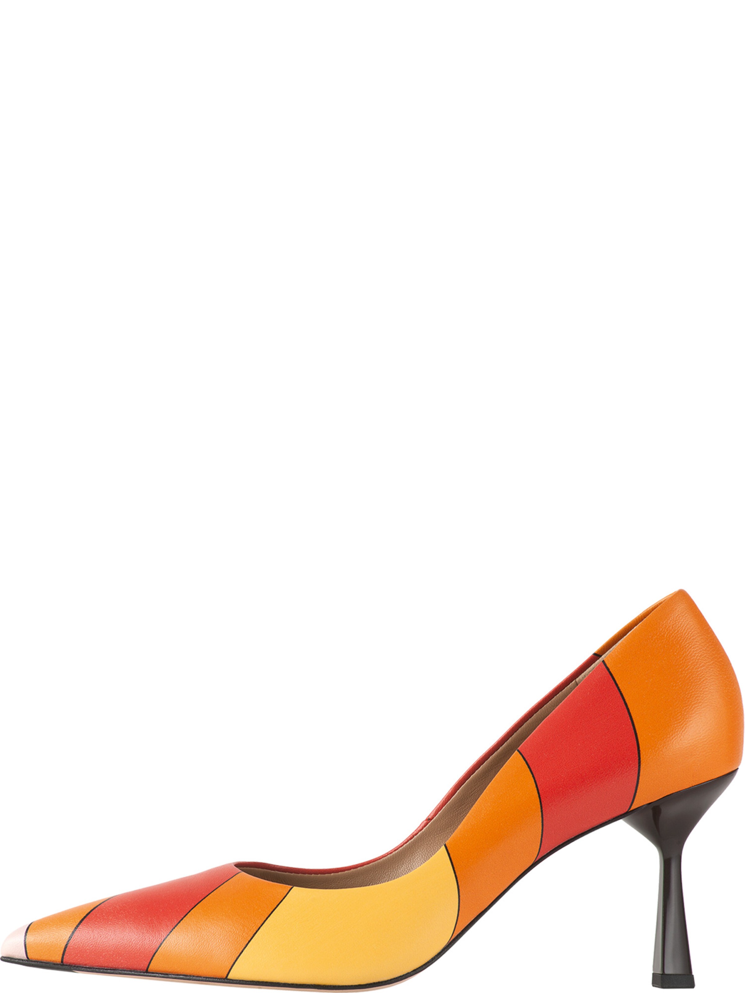 Escarpins Högl en orange : devant