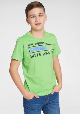 Kidsworld T-Shirt in Grün: predná strana
