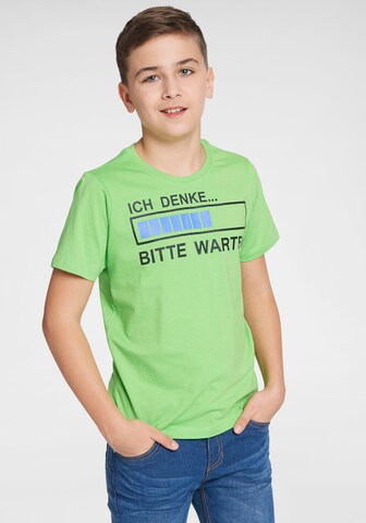 Kidsworld T-Shirt in Grün: Vorderseite