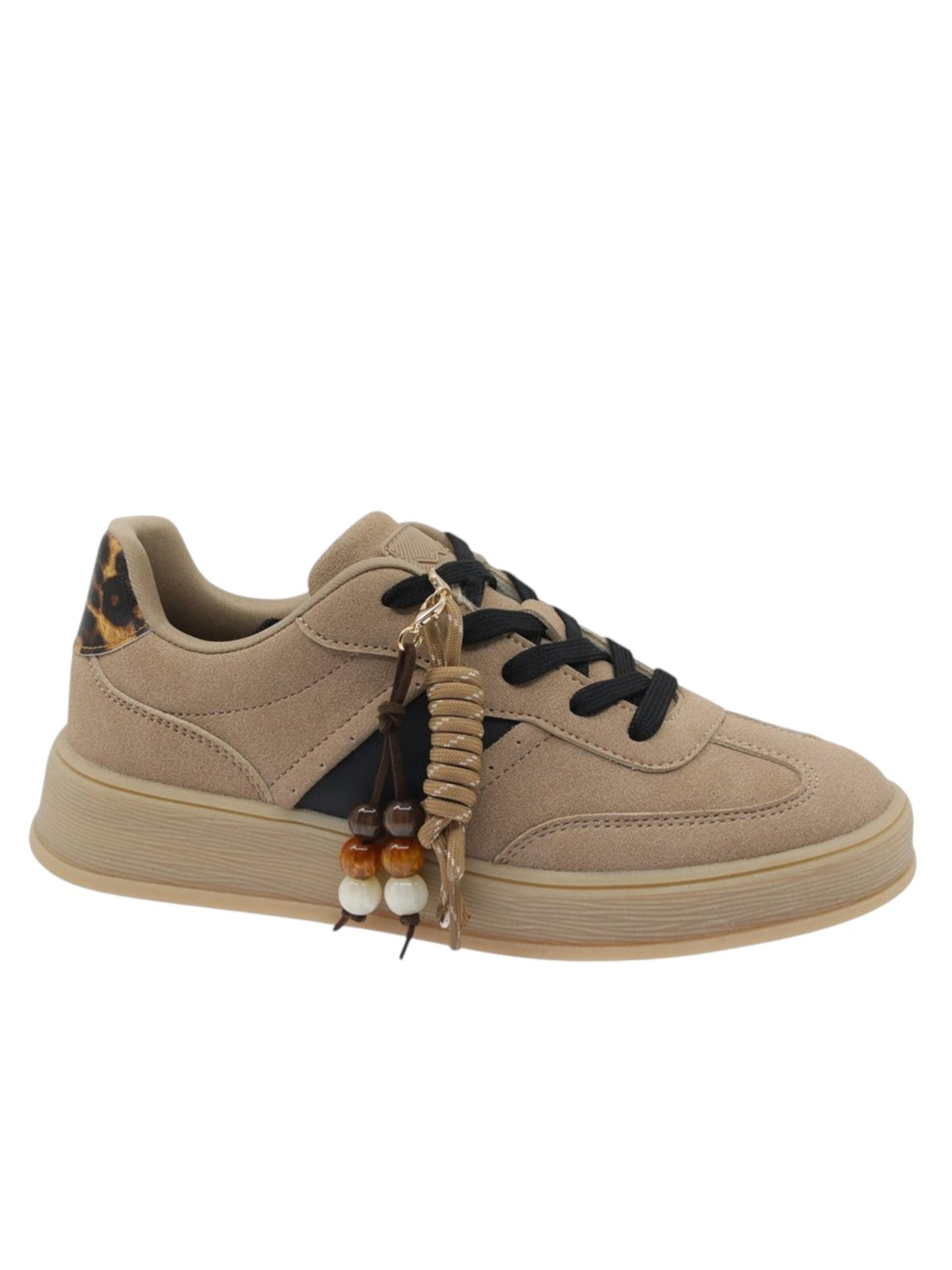 Beppi Veterschoen 'Casual Shoe' in Beige: voorkant