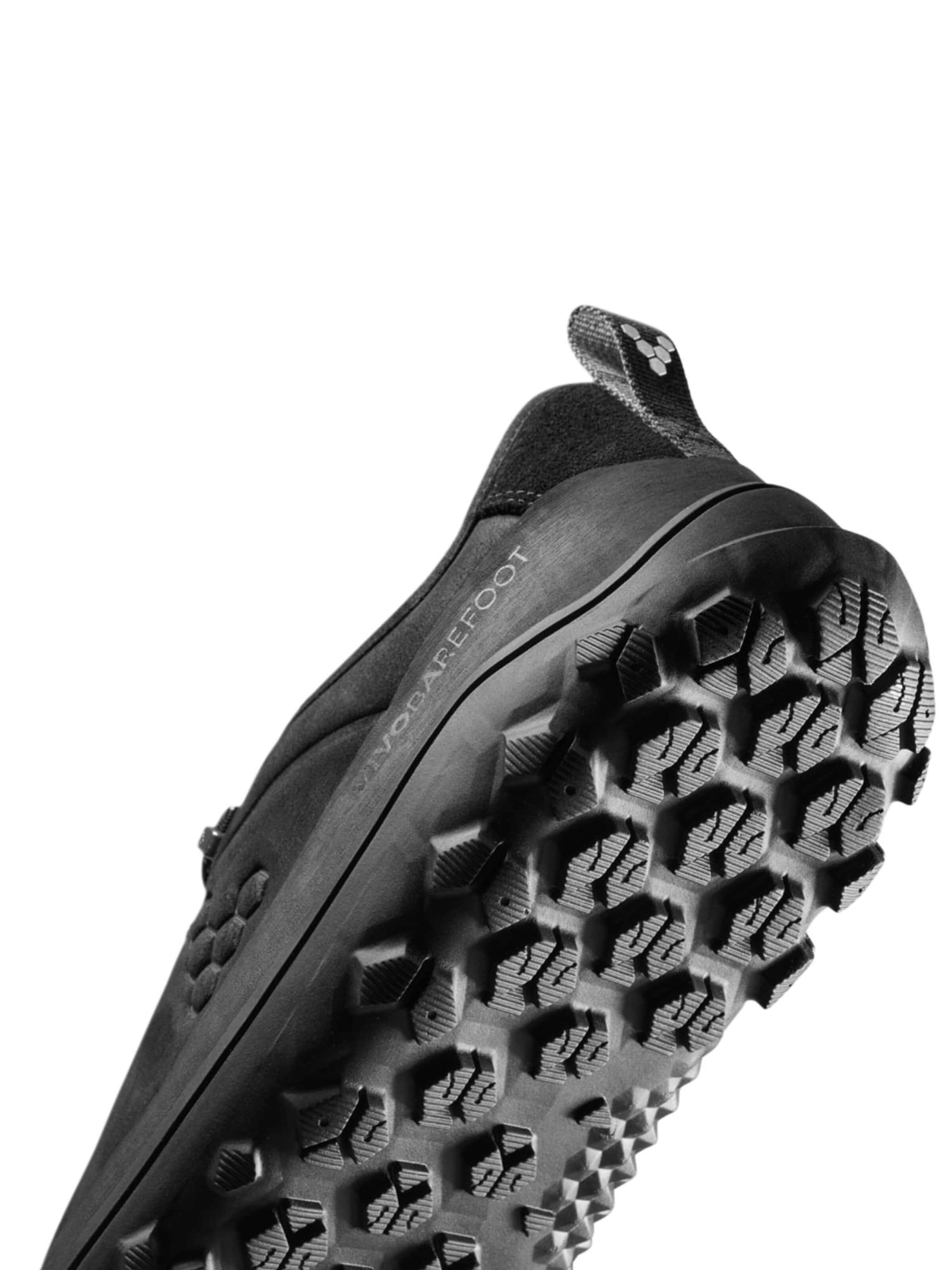 Vivo Barefoot Ulkoilukengät 'TRACKER LEATHER AT LOW' värissä musta