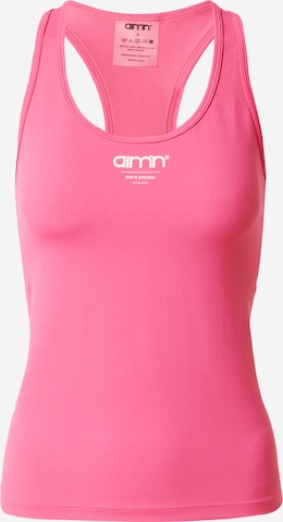 aim'n Sports Top in Pink: front