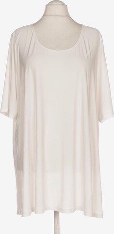 Yoek Top & Shirt in 7XL in White: front