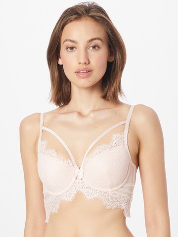 T-shirt Reggiseno 'Marilee' di Hunkemöller in rosa: frontale