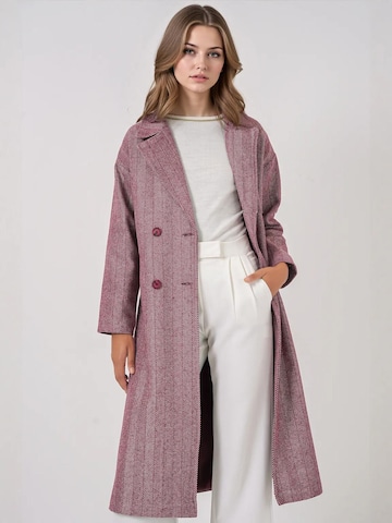 Bigdart - Sobretudo meia-estação em vermelho