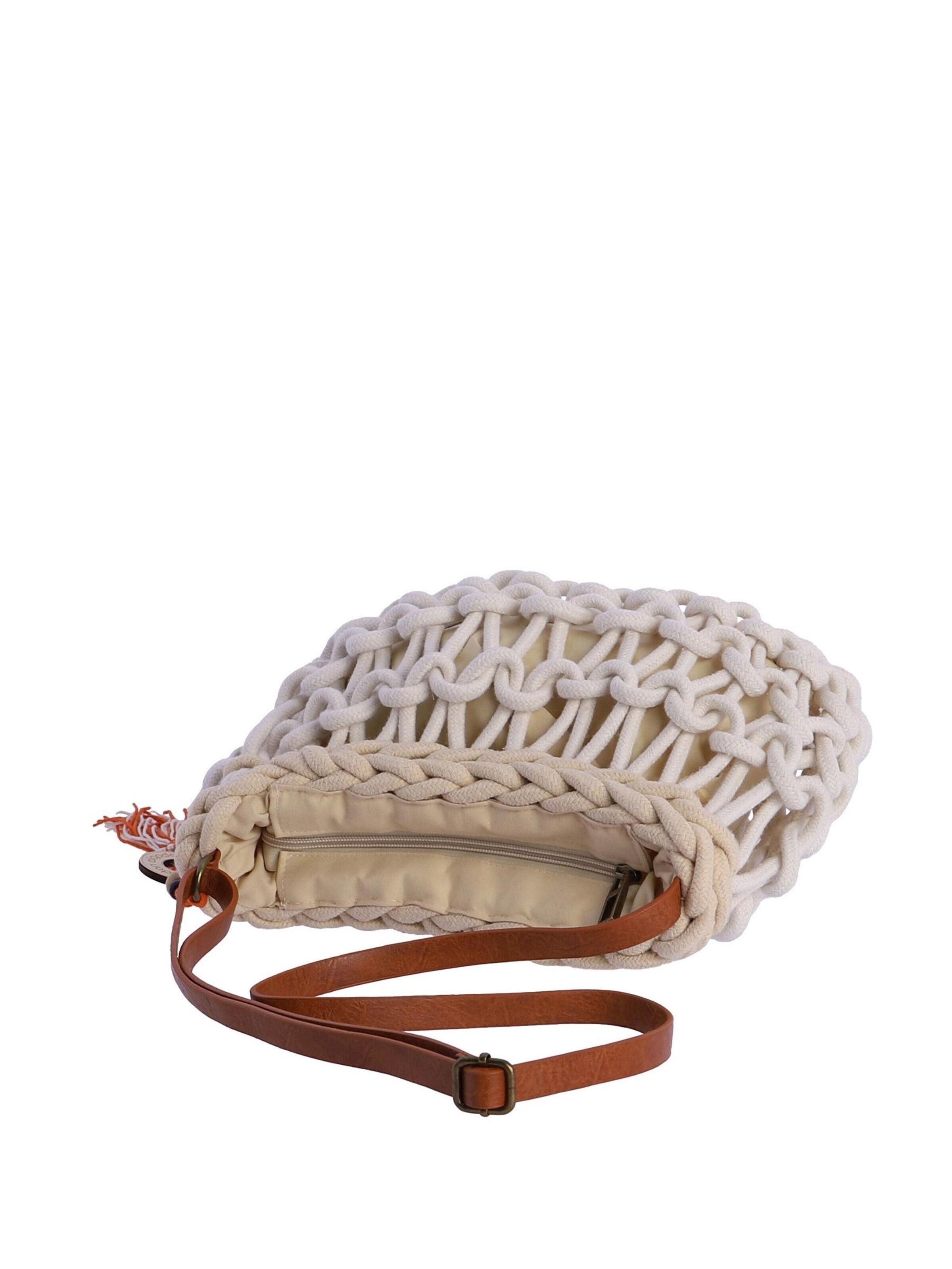 Don Algodon - Bolso de hombro 'Lili' en blanco