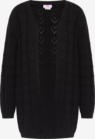 Cardigan MYMO en noir : devant