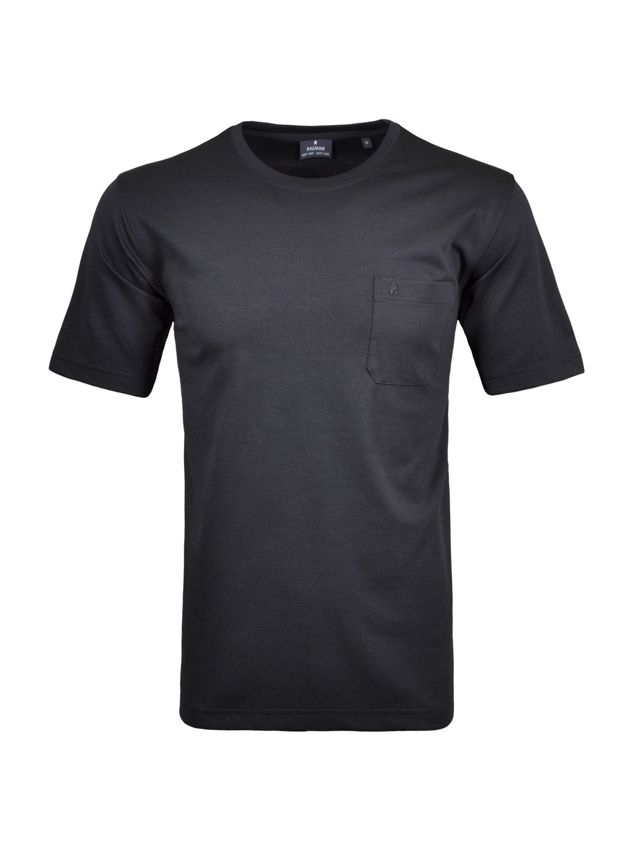 Ragman Shirt in Black: front