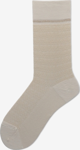 KUNERT Socken 'Fine Love' in Weiß: Vorderseite