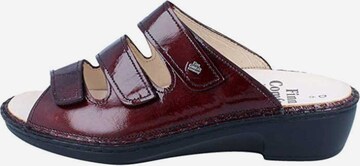 Finn Comfort Pantolette in Rot