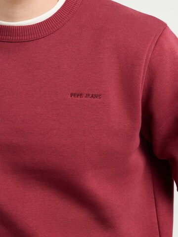 Pepe Jeans - Sudadera 'Jefferson' en rojo