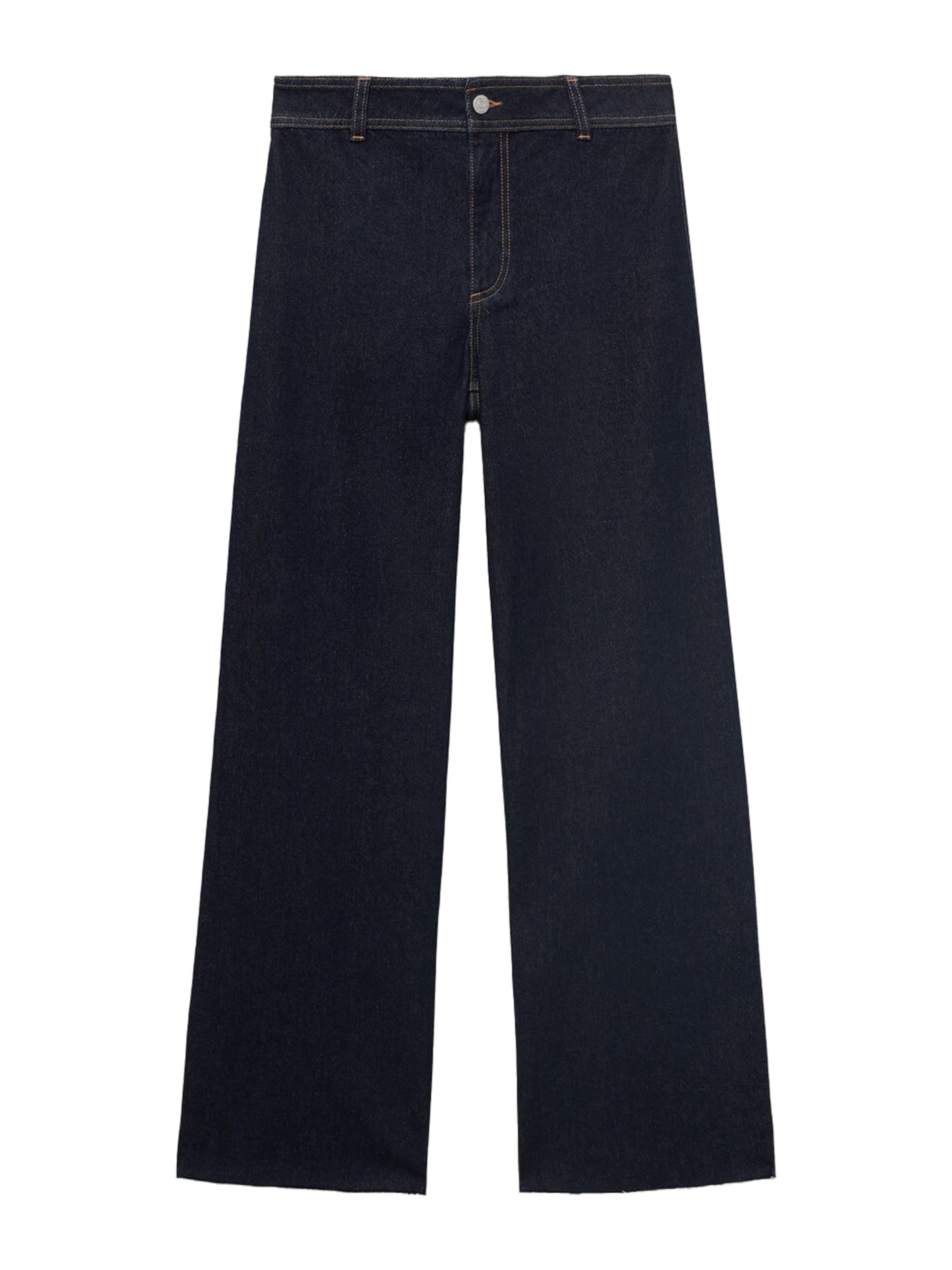 MANGO Wide Leg Jeans 'CATHERIN' in Blau: Vorderseite