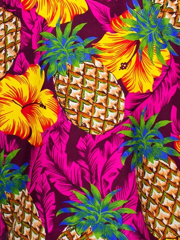 King Kameha Scarf 'Pineapple Hibiscus' in Pink