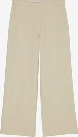 Marc O'Polo Wide leg Trousers in Beige: front