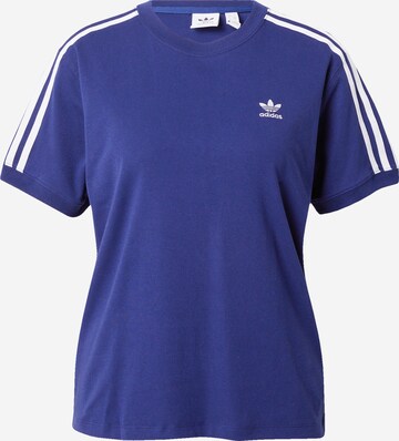 T-shirt ADIDAS ORIGINALS en bleu : devant