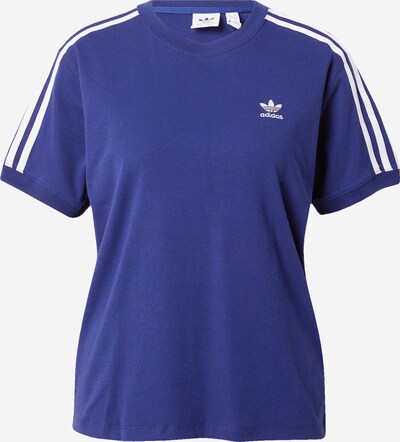 ADIDAS ORIGINALS T-shirt en bleu foncé / blanc, Vue avec produit