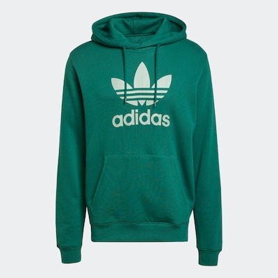 ADIDAS ORIGINALS Bluzka sportowa 'Adicolor Classics Trefoil' w kolorze szmaragdowy / białym, Podgląd produktu