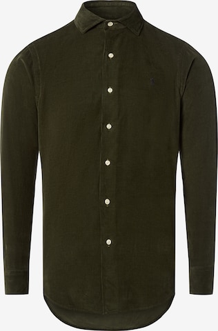 Chemise Polo Ralph Lauren en vert : devant