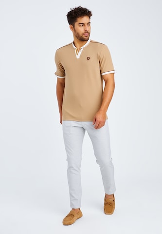 Leif Nelson Shirt in Beige