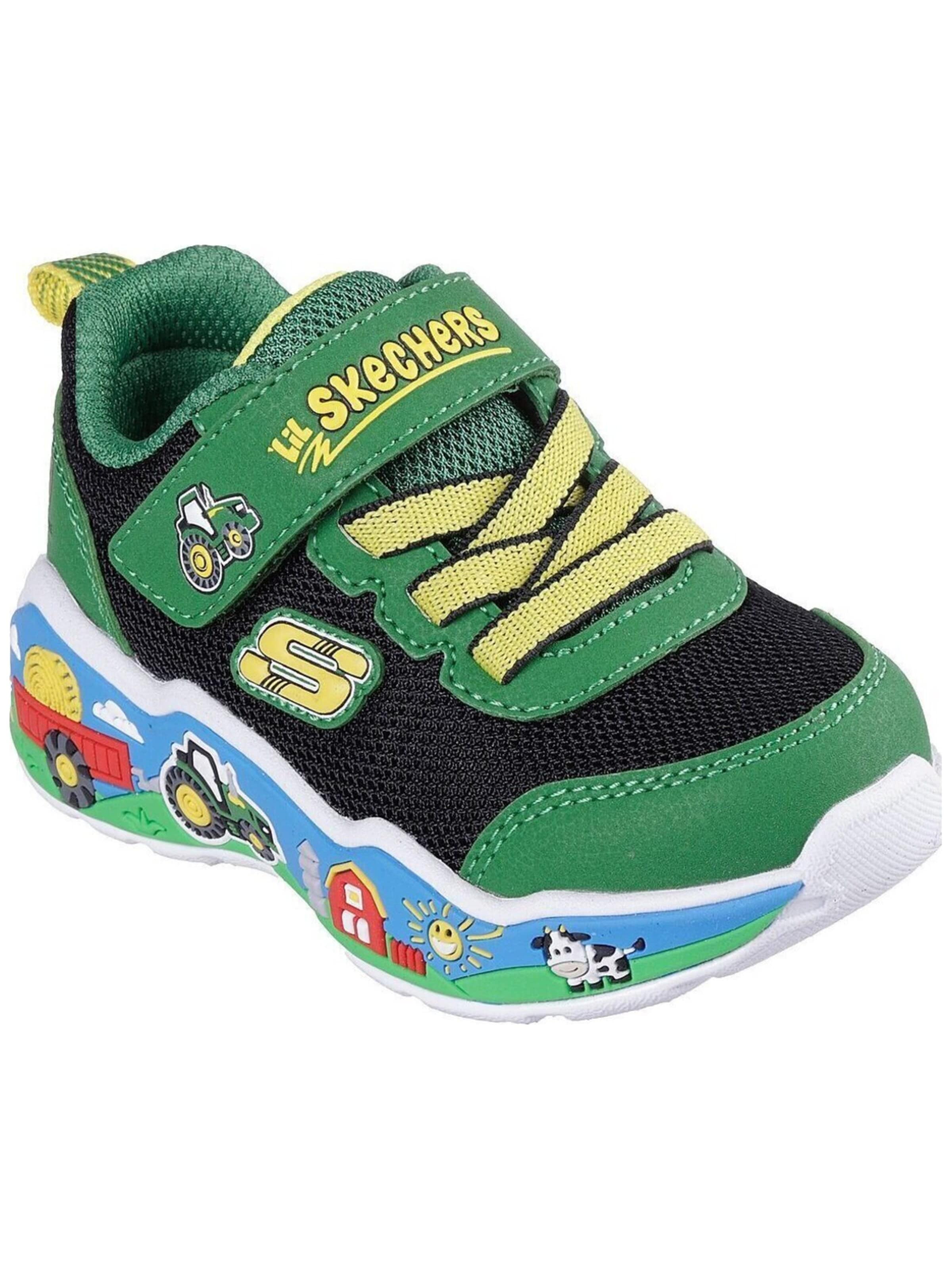 SKECHERS Superge | zelena barva: sprednja stran