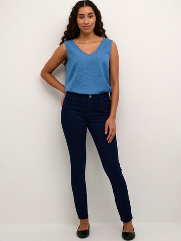 Kaffe - Blusa 'KA Elise' em azul