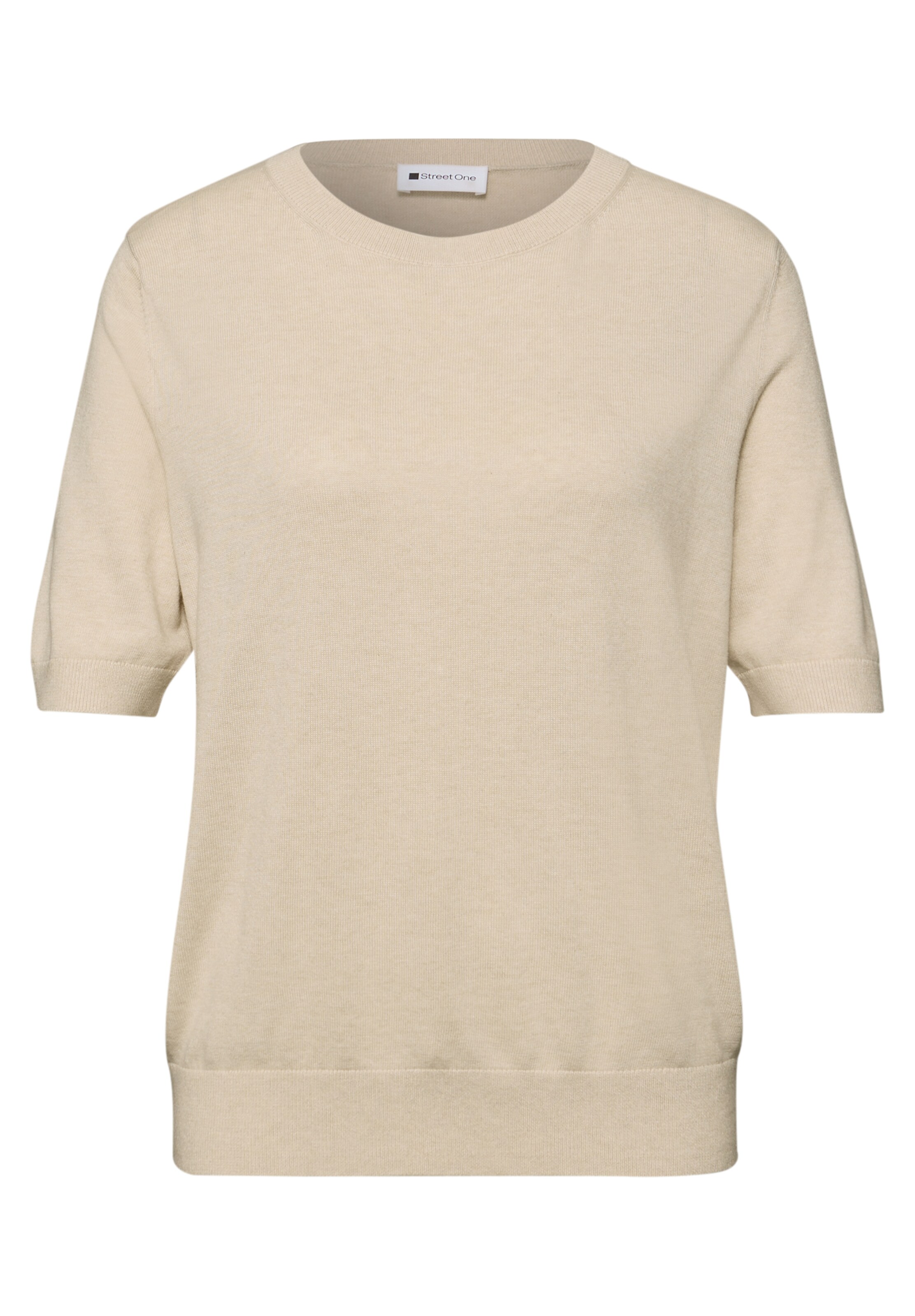 STREET ONE Pullover in Beige: Vorderseite