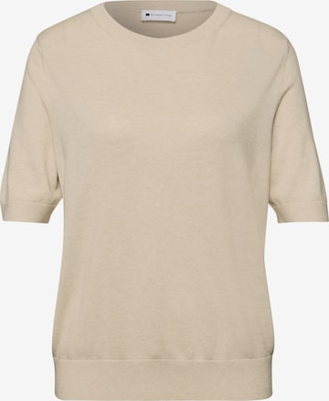 STREET ONE Pullover in Beige: Vorderseite