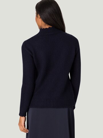 zero Pullover in Blau