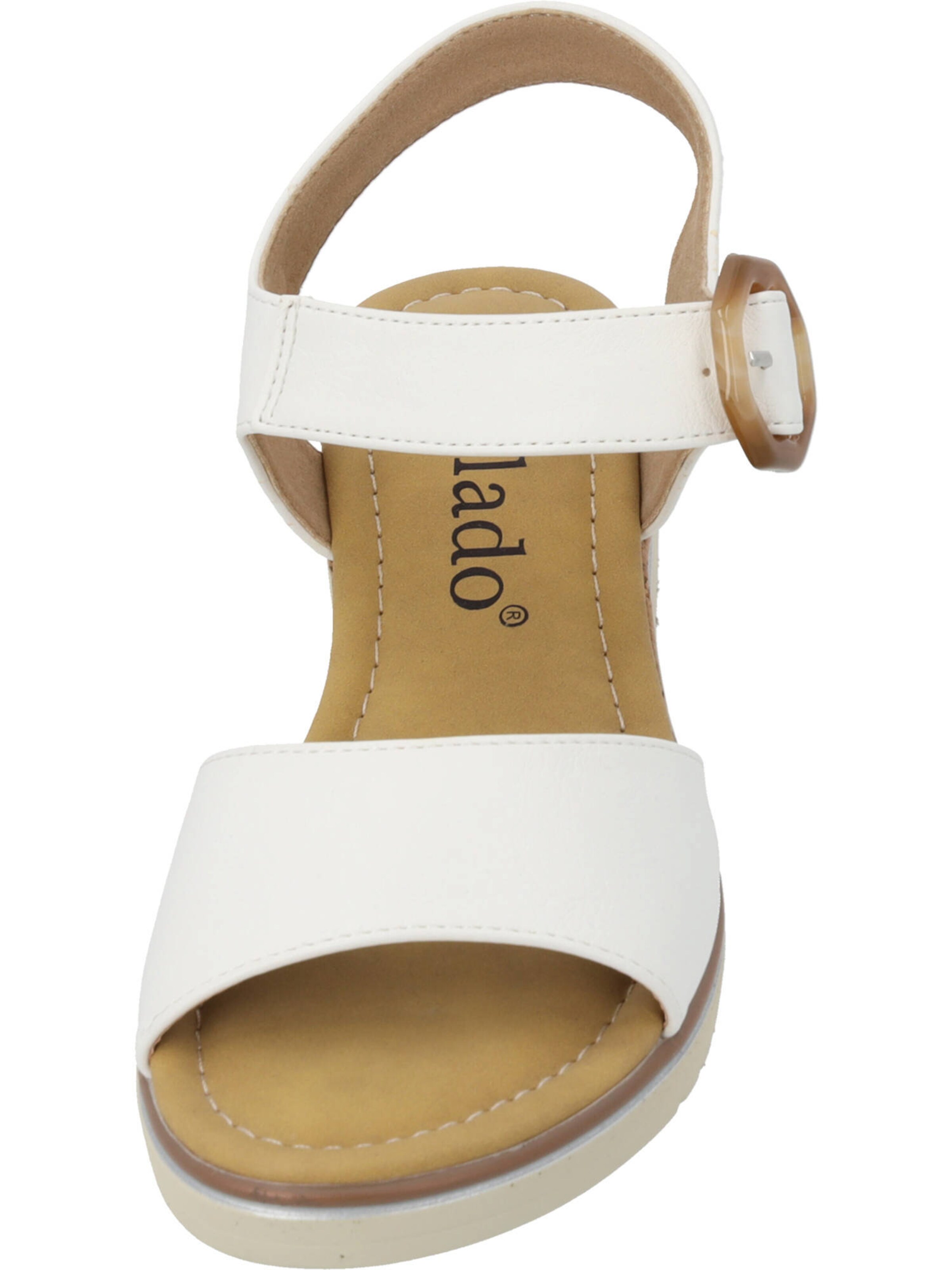 Palado Sandalen met riem 'Impures' in Wit
