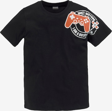 Kidsworld Shirt in Schwarz: front