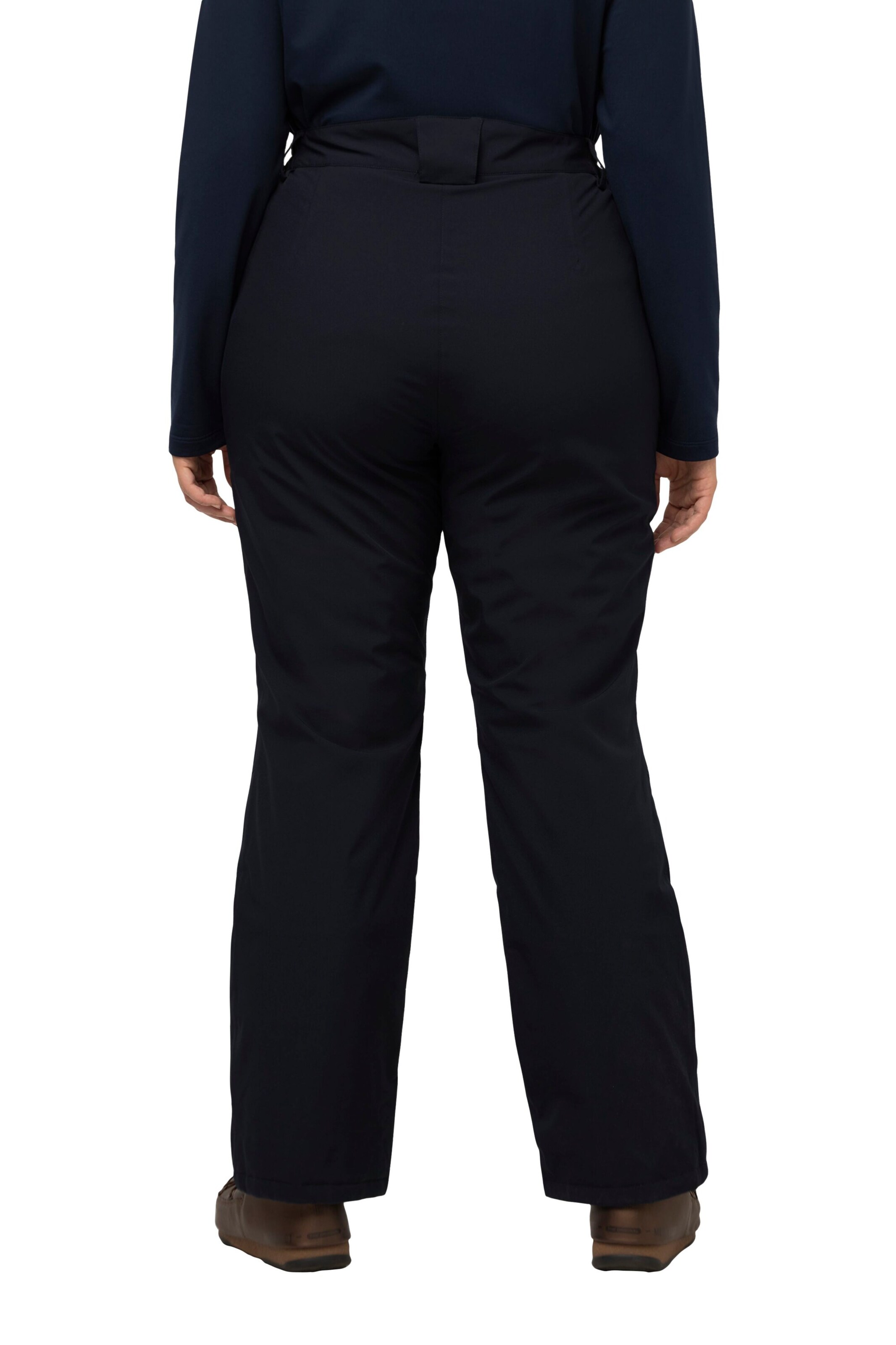 Ulla Popken Regular Funktionshose in Blau