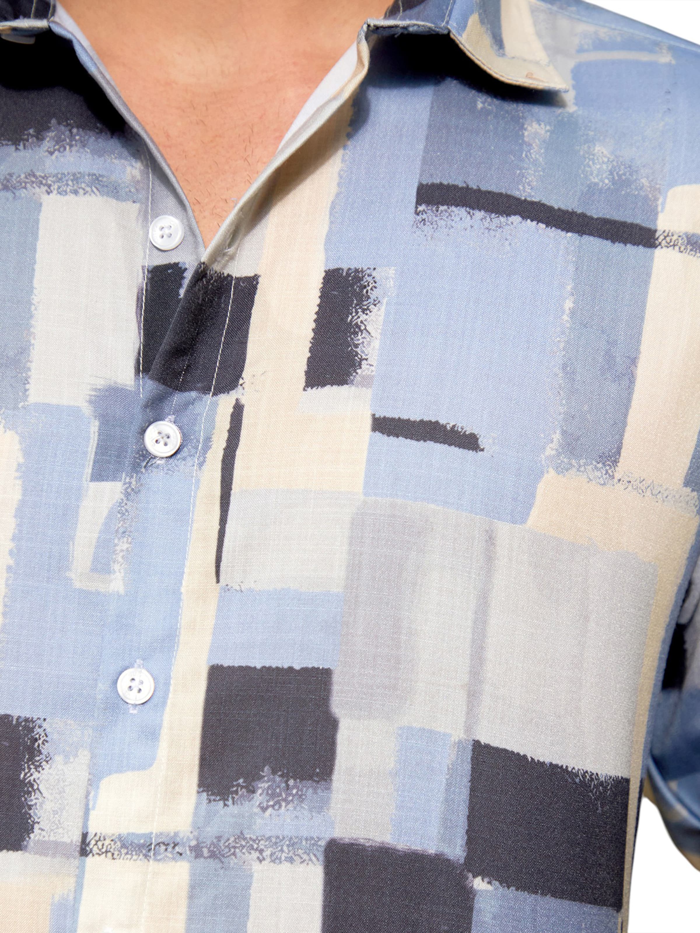 Campus Sutra Средняя посадка Рубашка 'Julieta' в Синий