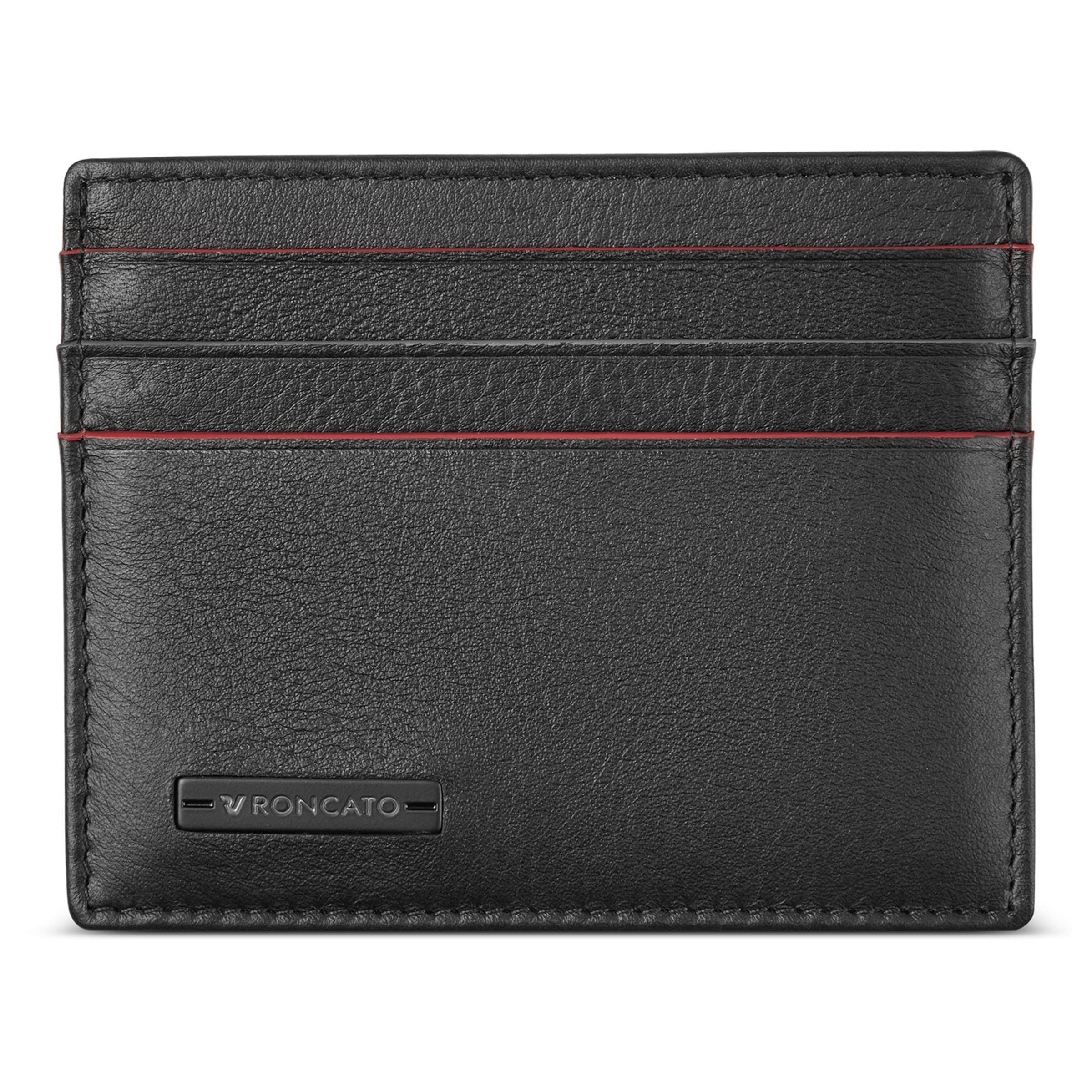 Roncato Wallet 'Detroit' in Black: front