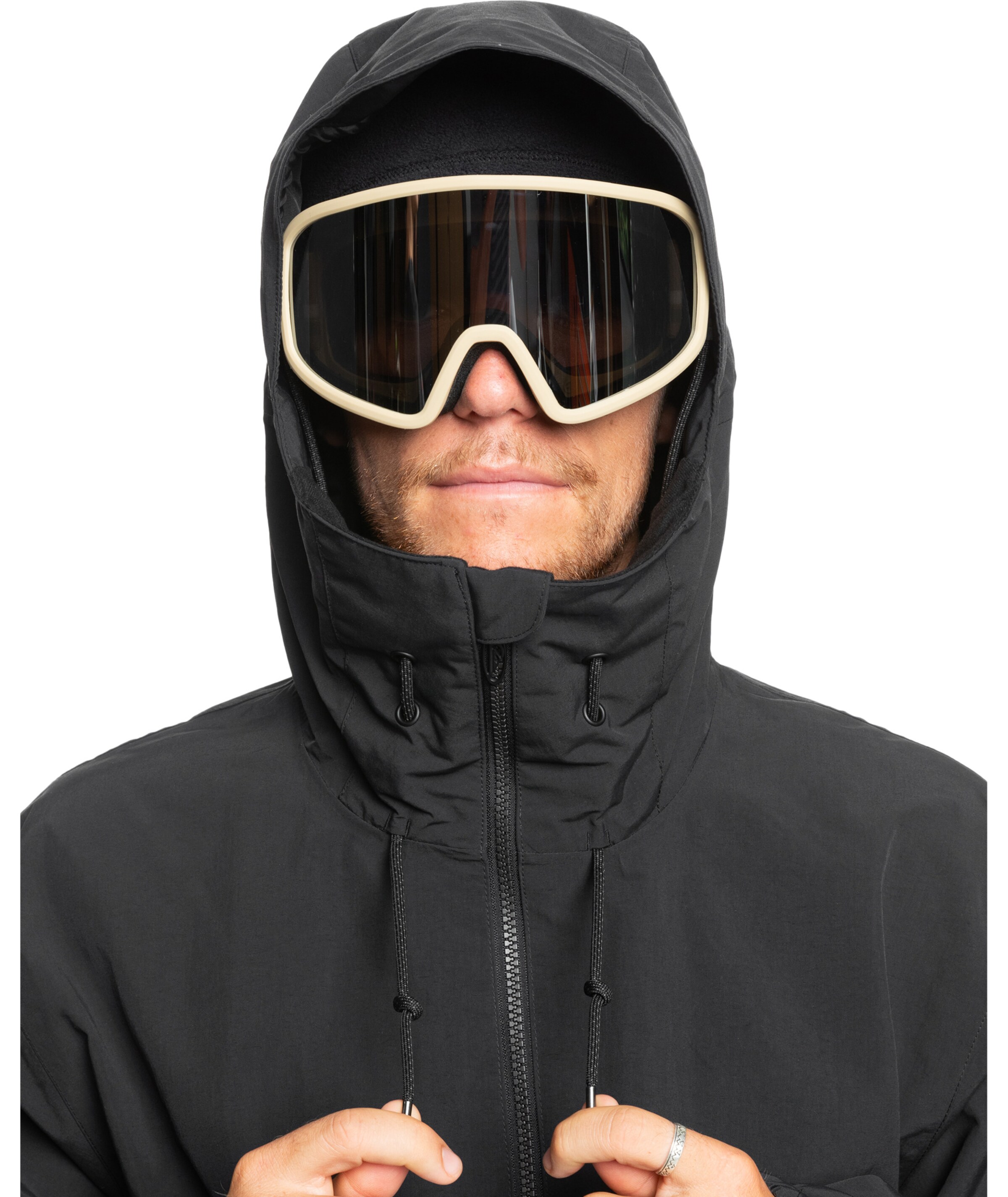 QUIKSILVER Αθλητικό μπουφάν 'Steeze' σε μαύρο