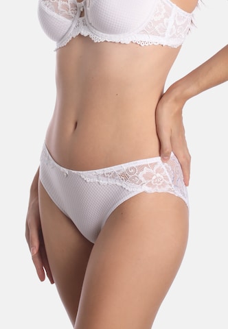 sassa Panty 'INDIAN SUMMER' in White: front
