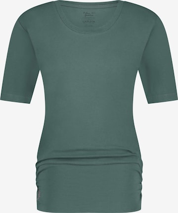 Urban Goddess Yoga & Activewear Sporttop 'Kami Yoga Tee' in Grün: Vorderseite
