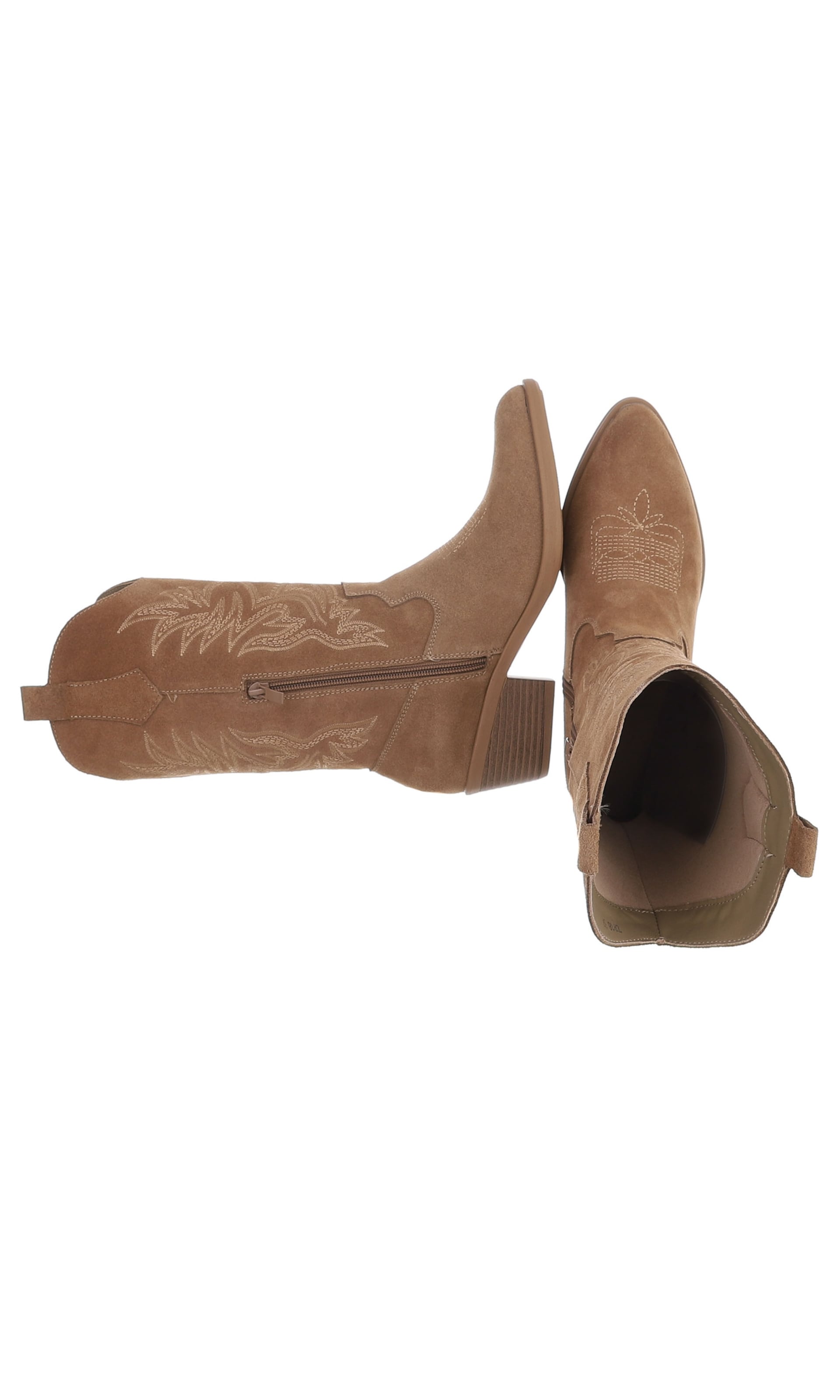 Ital-Design Cowboystiefel in Beige