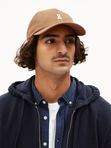 ARMEDANGELS Cap in Green: front