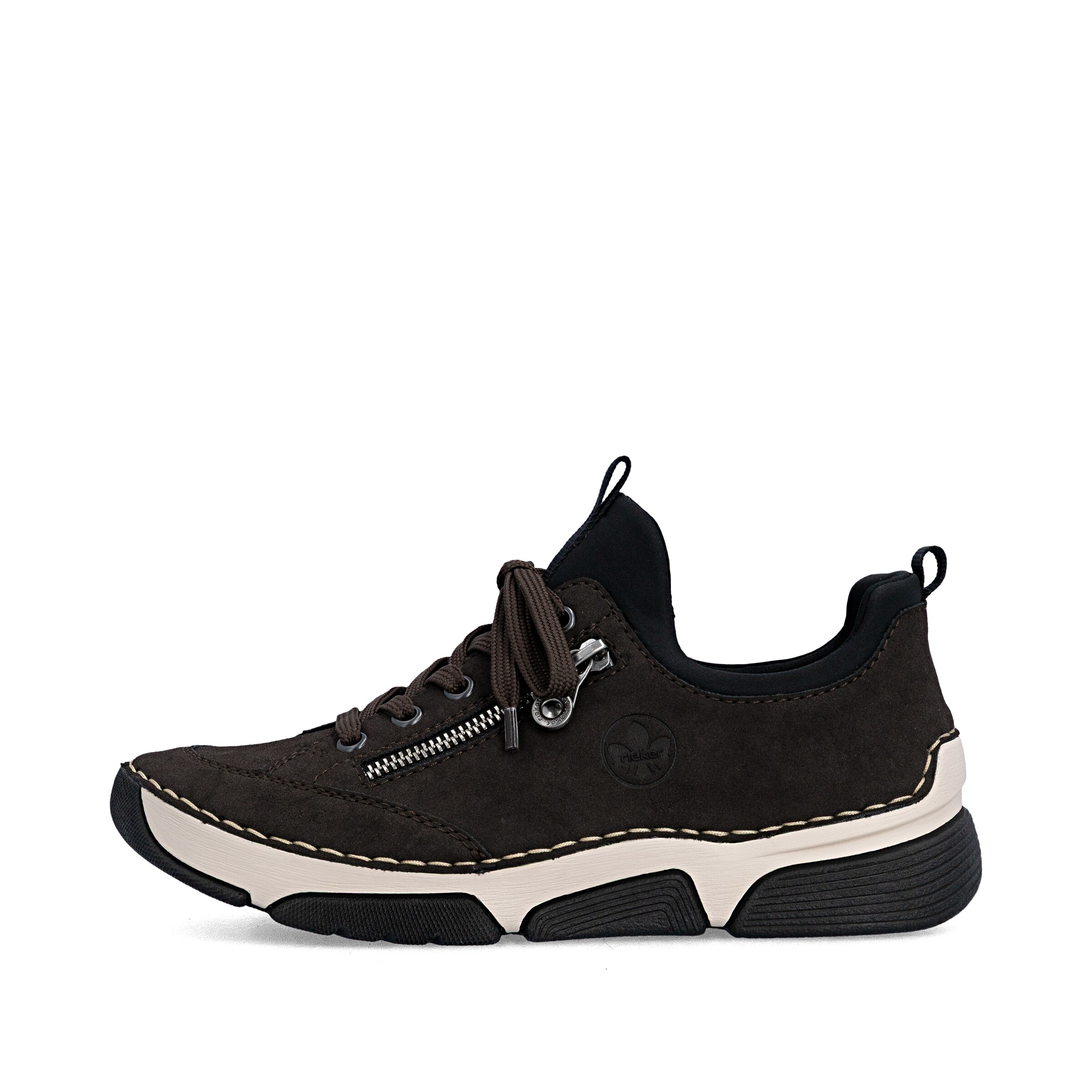 Baskets basses Rieker en marron